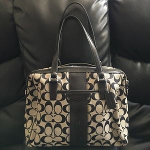 Authentic Coach Cloth Satchel ❗️PRICE REDUCED❗️